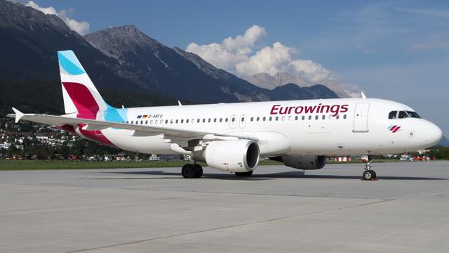 D-ABFO:Airbus A320-200:Eurowings
